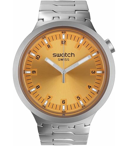 Amazon.com: Swatch Big Bold Irony Unisex Watch Casual Polymer Red